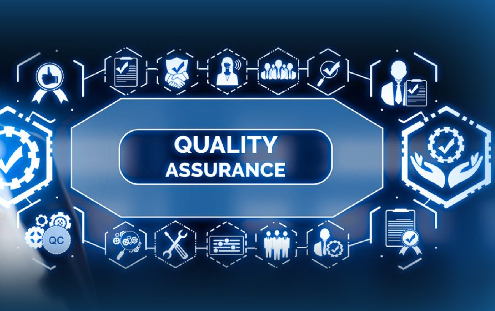Internal Quality Assurance Banner showing quality control processes at Riragia Technical College